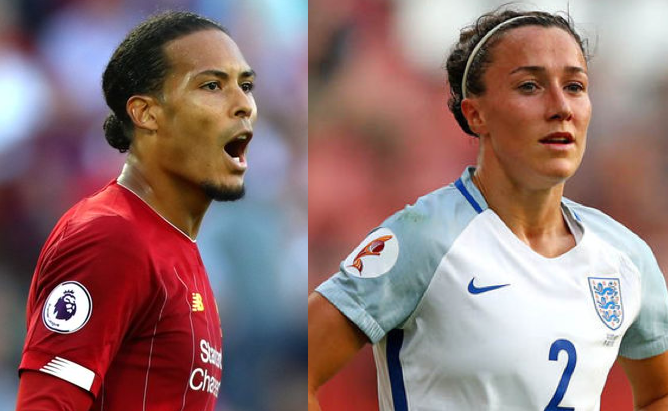 Virgil van Dijk y Lucy Bronze fueron nombrados Jugadores del Año por la UEFA