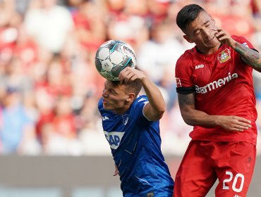 Aránguiz jugó en escueta igualdad del Bayer Leverkusen ante el Hoffenheim