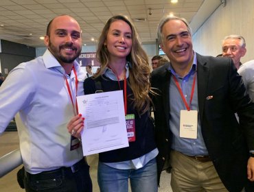 Romina Salazar fichó militancia en RN durante Consejo General de la colectividad