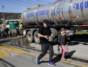 Falló reposición de agua en Chiguayante a casi 24 horas del corte del suministro