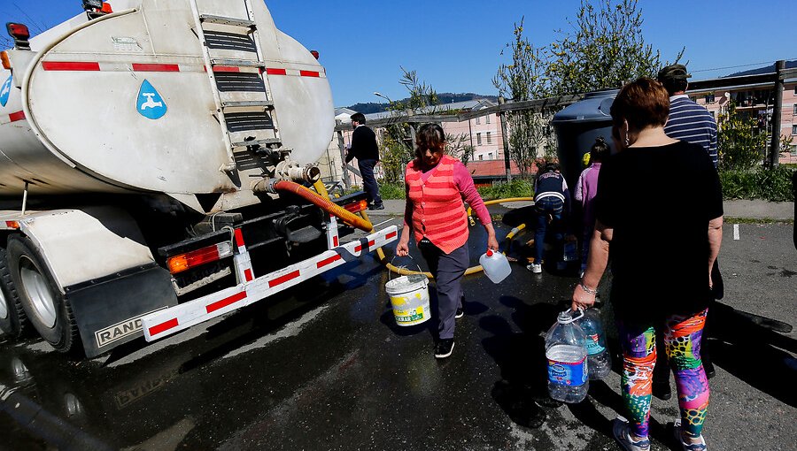 SISS en una semana formulará cargos contra Essbio por cortes de agua en Chiguayante