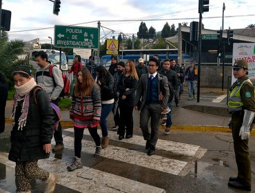 Así vivirá el transporte público el simulacro de sismo y tsunami en la región de Valparaíso