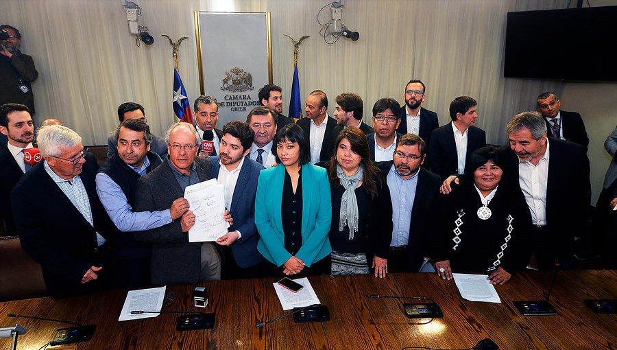 Diputados de oposición ingresaron acusación constitucional contra Ministra de Educación
