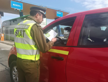 Refuerzan campaña de seguridad en rutas de la región de Valparaíso por Fiestas Patrias