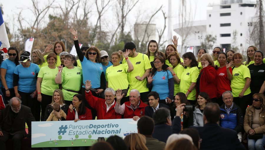 Piñera presenta Parque Deportivo: Queremos hacer de Chile un país de deportistas