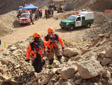 Derrumbe en mina de Copiapó dejó un muerto y al menos tres heridos