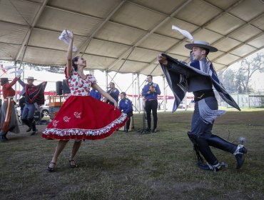 Inician celebraciones de Fiestas Patrias con tijerales en el Parque O'Higgins