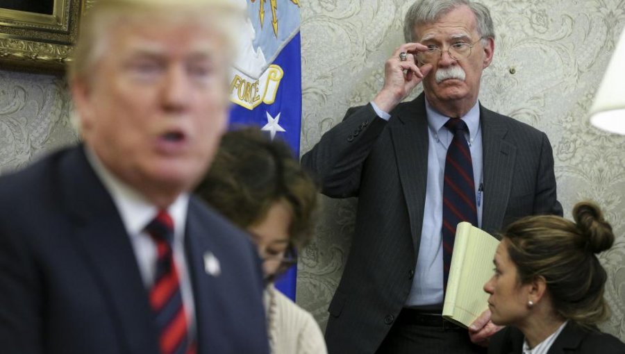 Donald Trump desvinculó a John Bolton por "fuertes desacuerdos"