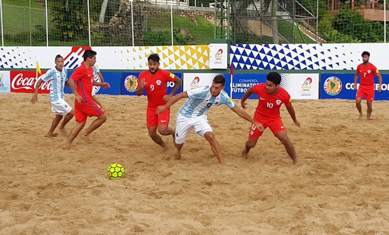 Chile es uno de los candidatos para organizar el Mundial de Fútbol Playa 2021