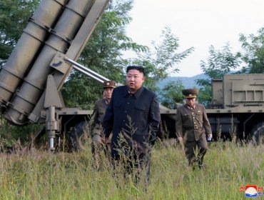 Corea del Norte habría probado un lanzador múltiple de cohetes