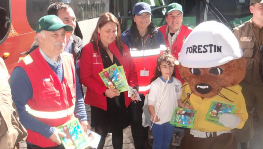 Refuerzan llamado a la precaución para evitar incendios forestales durante Fiestas Patrias en Valparaíso