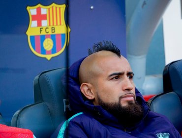 Arturo Vidal nuevamente sería suplente en el duelo entre Barcelona y Valencia