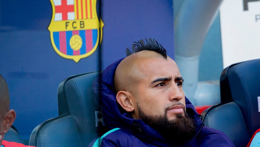 Arturo Vidal nuevamente sería suplente en el duelo entre Barcelona y Valencia