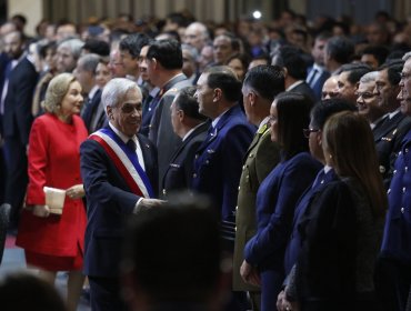 Presidente Piñera asiste al Te Deum Evangélico con la ausencia del obispo Castro