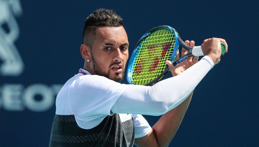 Kyrgios se defendió de una polémica jugada comparándola con una de 'Feña' González