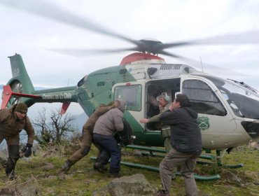 Activan amplio operativo de búsqueda luego que avalancha dejara un extraviado en Los Andes