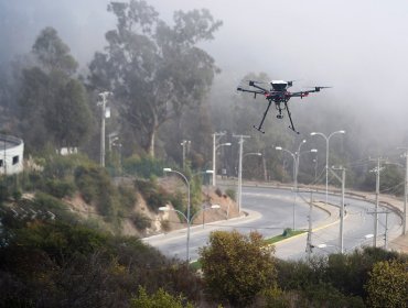 Uso de drones en operativos policiales ha permitido la detención de 18 personas en Viña del Mar