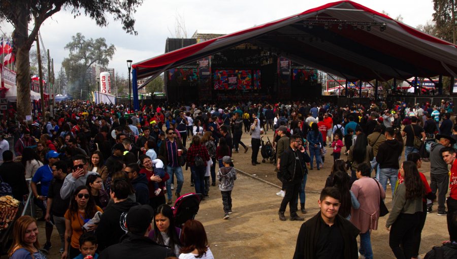 Más de 930 kilos de residuos ya se han reciclado en fondas del Parque O'Higgins