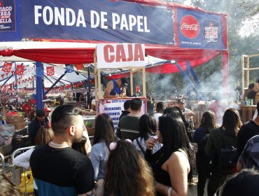 Balance del cuarto día de fondas en el Parque O'Higgins arrojó 43 detenidos