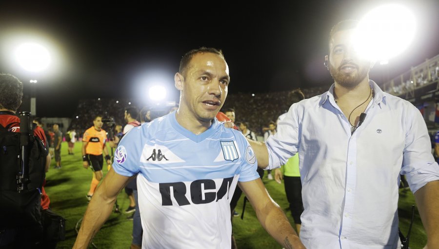 Marcelo Díaz fue protagonista en el video de la nueva camiseta de Racing