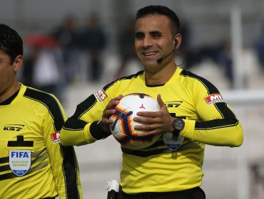 Piero Maza fue asignado como juez principal en semifinal de Copa Sudamericana