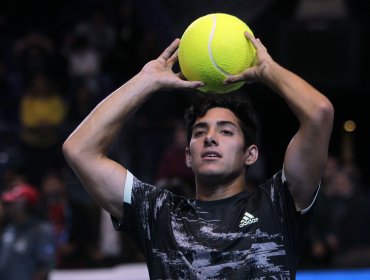 Cristian Garin debutará en la madrugada de este lunes en el ATP de Chengdu