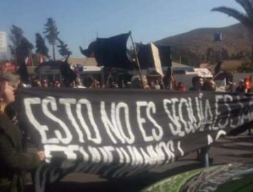 Protesta por sequía en Región de Valparaíso: Cortan transito de Ruta 5 Norte a la altura de La Ligua