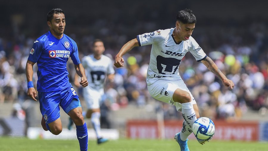 Pumas de Felipe Mora igualó sobre la hora con el Cruz Azul de Igor Lichnovsky