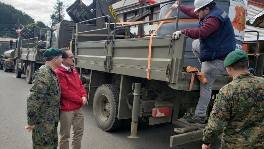 Puerto Octay: Comenzó limpieza de cañerías, pero no hay fecha para reponer servicio de agua potable