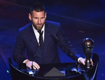 Lionel Messi fue galardonado como el mejor jugador del mundo en The Best