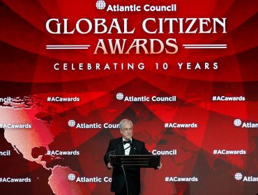 Presidente Piñera recibió premio en EEUU por su aporte a la lucha contra el cambio climático