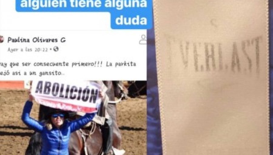 Eliana Albasetti respondió a las críticas por su vestimenta en protesta contra el rodeo