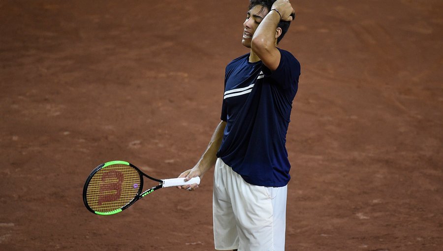 Cristian Garin fue derrotado en su estreno en el dobles del ATP de Chengdu