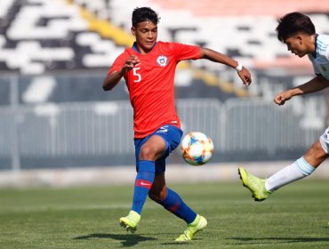 La Roja sub-17 cayó ante Argentina en amistoso preparatorio para el Mundial