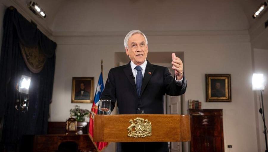 Piñera anuncia un presupuesto "reactivador" para 2020 con incremento de 3% en gasto público