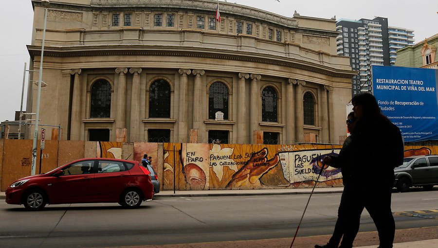 Reginato asegura que obras del Teatro Municipal llevan un 95% de avance y que será entregado el primer trimestre del 2020