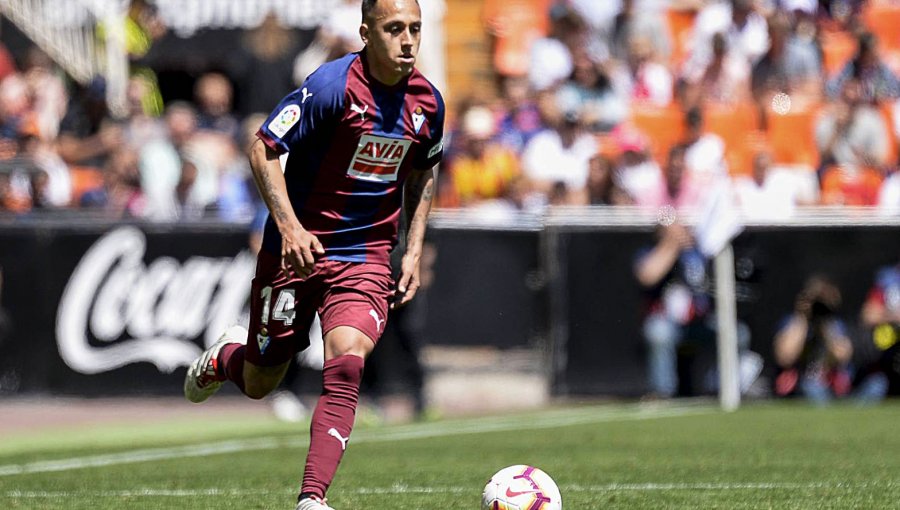 España: Fabián Orellana marcó un golazo en triunfo del Eibar sobre Celta