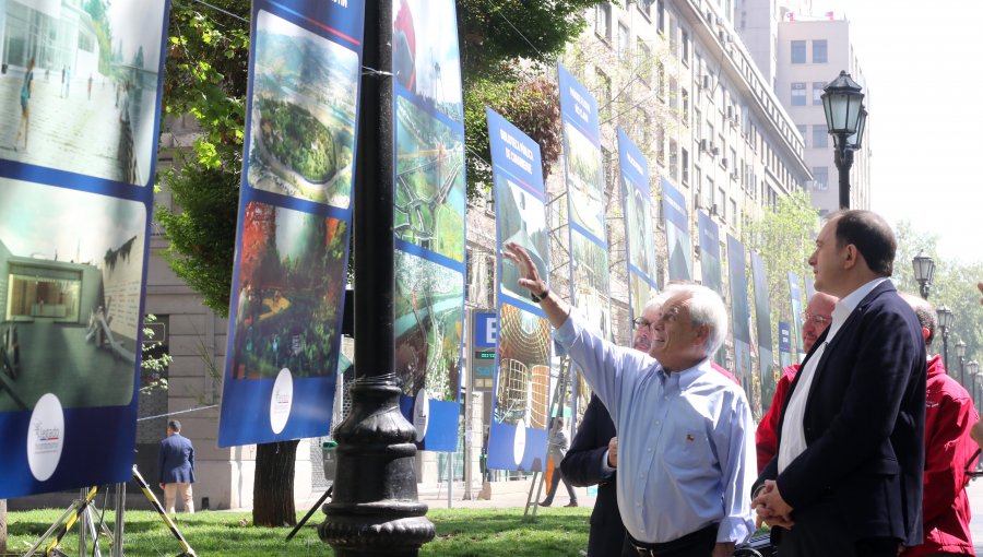 Presidente Piñera presentó el plan para revitalizar el Paseo Bulnes