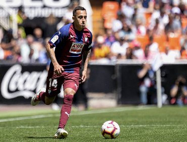 España: Fabián Orellana marcó un golazo en triunfo del Eibar sobre Celta