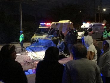 Víctima de fatal colisión en Villa Alemana fue visto previamente conduciendo a alta velocidad