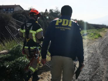 En canal de regadío hallan cuerpo de joven que desapareció en Puente Alto