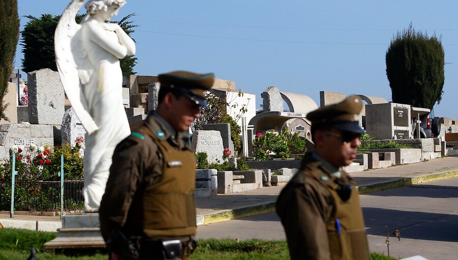 Guardia de cementerio de Valparaíso está con vigilancia policial especial tras ser amenazado de muerte