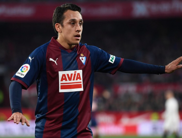 Fabián Orellana celebró el retorno a la Roja marcando su tercer gol consecutivo por Eibar