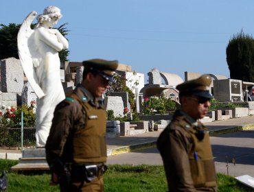 Guardia de cementerio de Valparaíso está con vigilancia policial especial tras ser amenazado de muerte