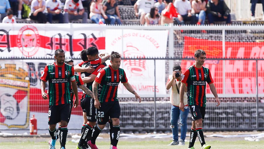 Show de Passerini: Palestino venció a Curicó con hat-trick de su goleador