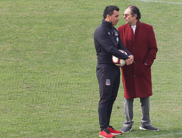 Aníbal Mosa por Esteban Paredes: "Ojalá siga toda la vida jugando por Colo-Colo"