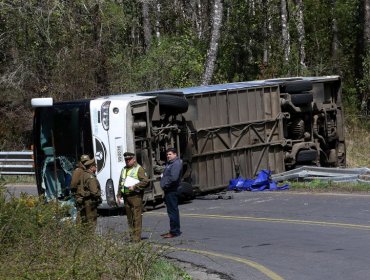 El momento exacto del accidente que dejó tres fallecidos en La Araucanía