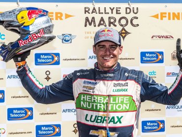 Ignacio Casale se coronó campeón en quads del Rally de Marruecos