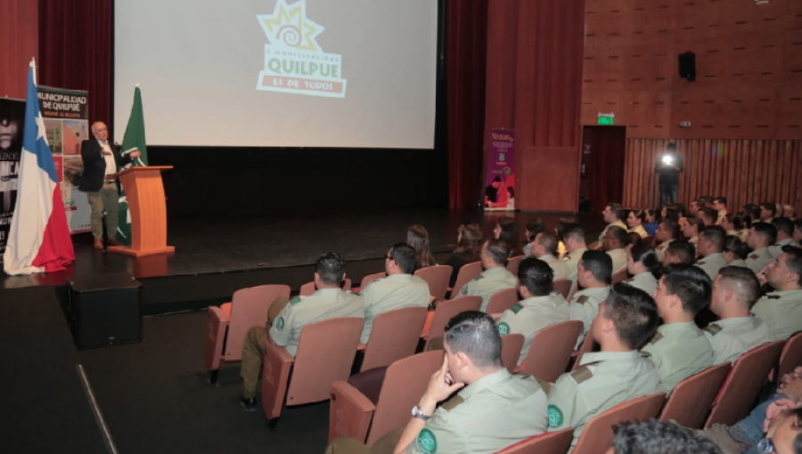 Carabineros de Quilpué fueron capacitados en actuación policial con menores vulnerables