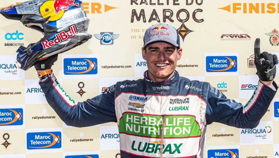 Ignacio Casale se coronó campeón en quads del Rally de Marruecos
